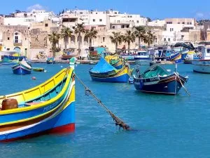 île de Malte en méditerranée