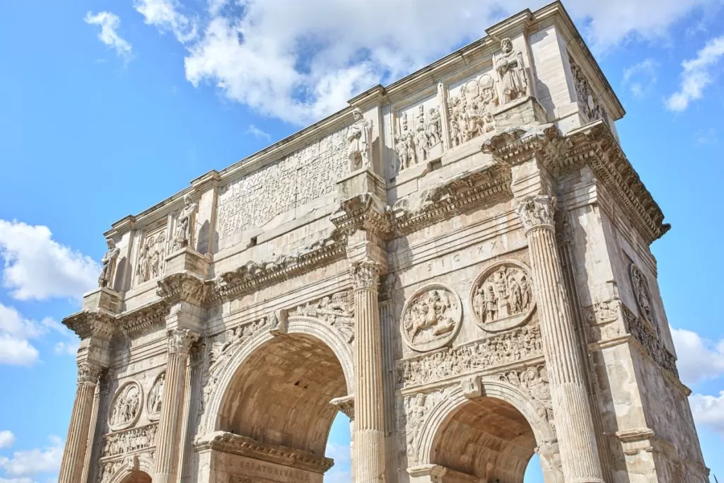 Arc de Triomphe Rome : voyage Italie